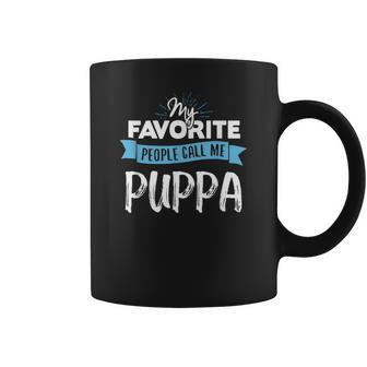 Call Me Puppa For Dad Fathers Day Coffee Mug - Thegiftio UK