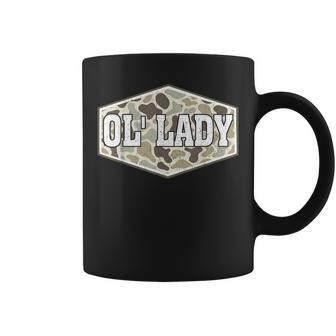 Camo Ol' Lady Hunting Camouflage Ol' Lady Coffee Mug - Thegiftio UK