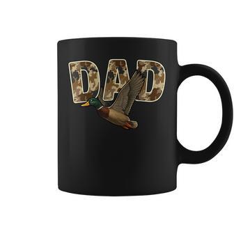 Camouflage Vintage Mallard Duck Retro Camo Hunting Dad Coffee Mug - Thegiftio UK