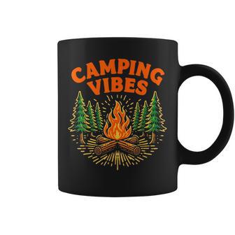 Camping Vibes Nature Lover Camper Coffee Mug - Thegiftio UK