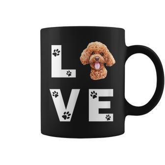 Caniche Perro Love Regalo Taza de café - Regaloses