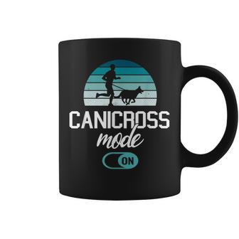 Canicross Runner 犬 トレイルランニング コーヒーマグ - Kawaiitshirt