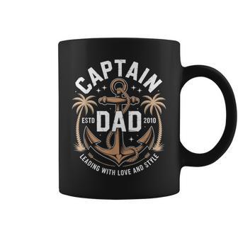 Captain Dad Father's Day -Birthday Idea Leader Father Figure Coffee Mug - Thegiftio UK