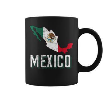 Carte Du Drapeau Du Mexique Tasse - Cadeauxyz