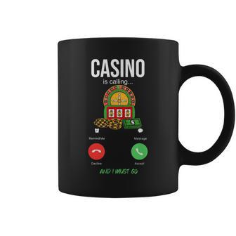 Casino Appelle La Roulette De Machine Àous De Jeu Tasse - Cadeauxyz
