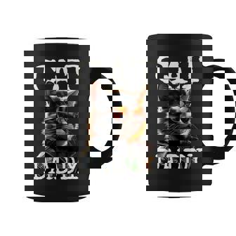 Cat Daddy Chats Papa Père Chat De Maison Papa Fête Des Pères Tasse - Cadeauxyz