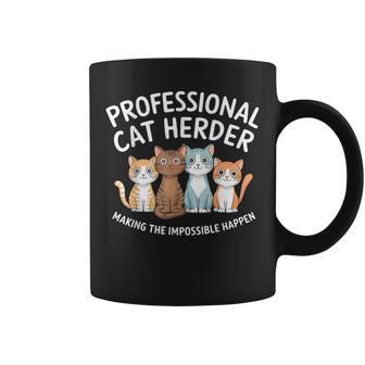 Cat Herding Champion Professional Cat Herder Coffee Mug - Thegiftio UK