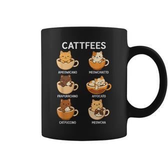 Cattfees Cute Cats Coffee Lovers Women Coffee Mug - Thegiftio UK