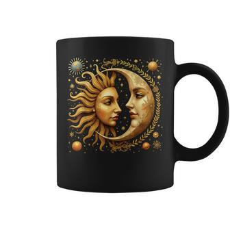 Celestial Moon And Sun Astrology Coffee Mug | Seseable UK