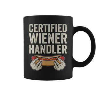 Certified Wiener Handler Bbq Hot Dog Grilling Coffee Mug - Thegiftio UK