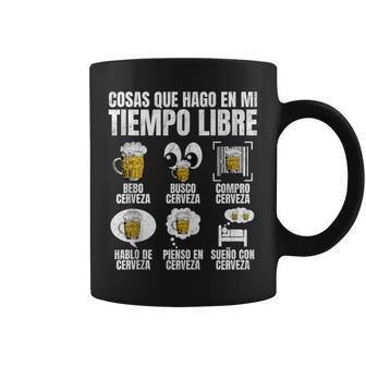 Cerveza Hombre Cosas Que Hago En Mi Tiempo Libre Cerveza In Mangas Taza de café - Regaloses
