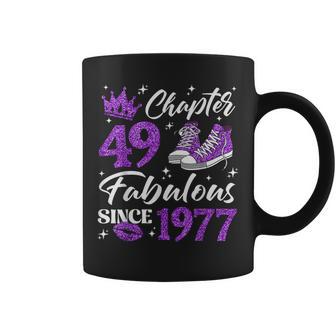 Chapter 49 Fabulous Since 1977 49Th Birthday Lady Coffee Mug - Thegiftio UK