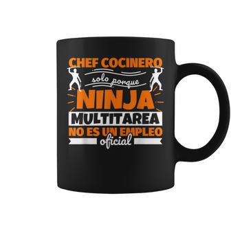 Chef Cocinero Regalo Divertido Ninja Taza de café - Regaloses