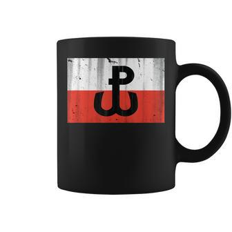Chemise De Résistance Polonaise Pologne Pride Anchor Pw Armia Krajowa Tasse - Cadeauxyz