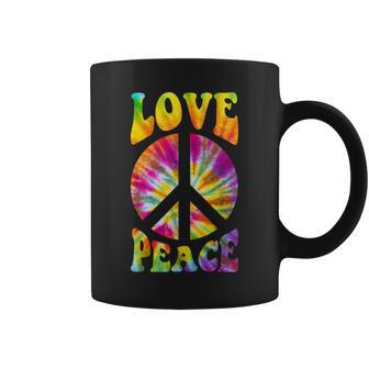 Chemisesymbole De La Paix Tie & Dye Années 60 70 Peace Love Hippie Hommes Tasse - Cadeauxyz