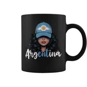 Chica Argentina Bandera Argentina Orgullosa Argentina Taza de café - Regaloses