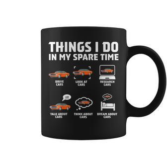 Choses Que Je Fais Dans Mon Temps Libre Drôle Amateur Deoiture Amoureux Deoitures Tasse - Cadeauxyz