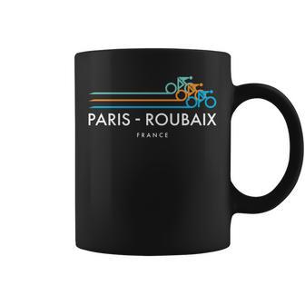 Ciclismo Paris Roubaix Manga Larga Taza de café - Regaloses