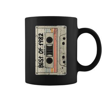 Cinta De Casete Retro Cumpleaños Nacidos 1982 Mejor De 1982 Cuello Taza de café - Regaloses