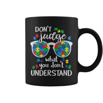 Cita De Concienciaciónobre El Autismo Es Hombres Autista Puzzle Autismo Taza de café - Regaloses