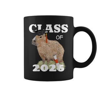 Class Of 2026 Graduation Capybara Animal Senior Graduate Coffee Mug - Thegiftio UK