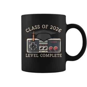 Class Of 2026 Level Complete Video Gamer Senior Graduation Coffee Mug - Thegiftio