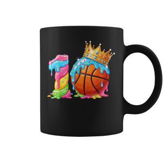 Cool 10 Year Old Basketball Player Birthday Ice Cream Party Coffee Mug - Thegiftio UK