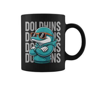 Cool Dolphin For Boys Girls Kids Coffee Mug - Thegiftio UK