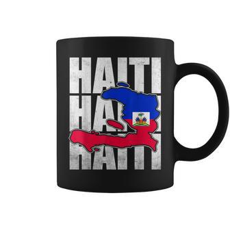 Cool Happy Haitian Flag Day Haiti Map Pride Kids Coffee Mug - Thegiftio