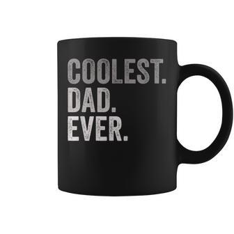 Coolest Dad Ever For Greatest Number 1 Dad Best Father Coffee Mug - Thegiftio UK