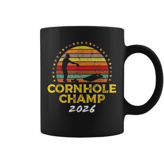 Cornhole Champion 2026 Cornhole Bags Tournament Winner Coffee Mug - Thegiftio UK