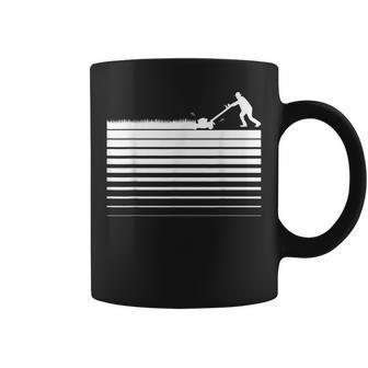 Cortadora De Césped Líneas I Jardinero Aficionado Cortadora Taza de café - Regaloses