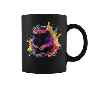 Costume Amusant De Taupe Multicolore Tasse - Cadeauxyz
