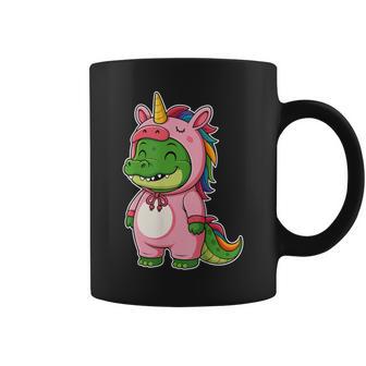 Costume De Licorne En Crocodile Kawaii Pour Filles Et Enfants Tasse - Cadeauxyz