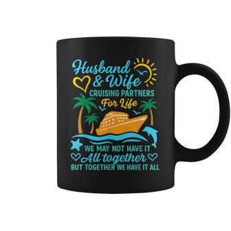Couple Cruise Husband And Wife Cruising Partners For Life Coffee Mug | Mazezy