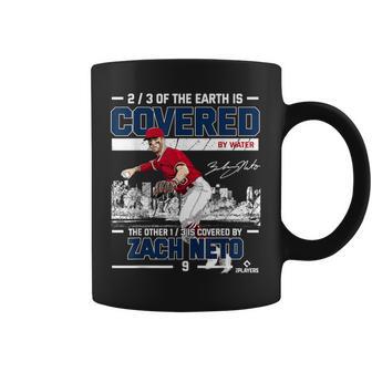Covered Zach Neto Los Angeles Mlbpa コーヒーマグ - Kawaiitshirt