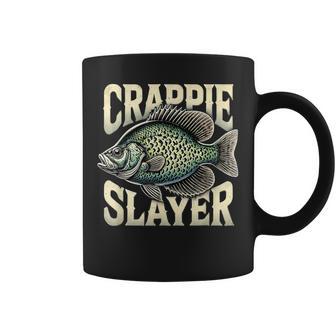 Crappie Slayer Fishing Enthusiast For Anglers Coffee Mug - Thegiftio UK