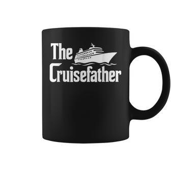 The Cruisefather Cruise Fathers Day Dad Coffee Mug | Mazezy
