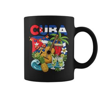 Cuban Flag Hispanic Cuba Coffee Mug - Thegiftio UK