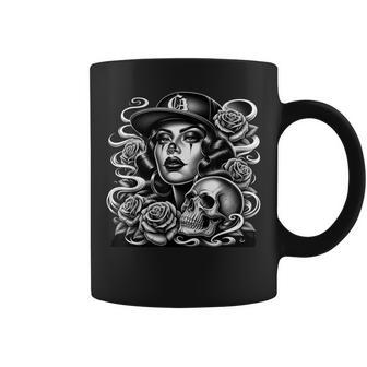 Culture De Rue Mexicaine Lowrider Belles S Latines Tasse - Cadeauxyz