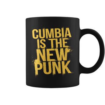 Cumbia Es El Nuevo Punk Bold Cuello Taza de café - Regaloses