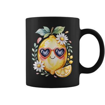 Cute Lemons Fruit Girls & Who Adore Loves Lemon Coffee Mug - Thegiftio UK