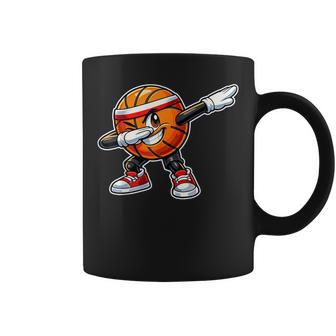 Dabbing Basketball Graphic Coffee Mug - Thegiftio UK