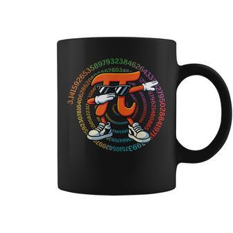 Dabbing Piímbolo Matemáticas Profesor Niños Pi Día 314 Taza de café - Regaloses