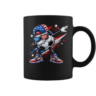 Dabbing Soccer American 250 Years 1776-2026 Usa 4Th Of July Coffee Mug - Thegiftio UK