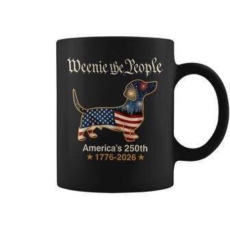 Dachshund Dog Weenie The People 250 America Years 1776 2026 Coffee Mug - Thegiftio UK