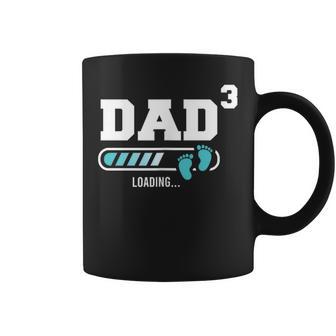 Dad 3 Third Time Dad Dad Of Three Coffee Mug - Monsterry