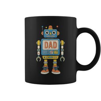 Dad Robot Built For Greatness Dad Jokes Fathers Day Coffee Mug - Thegiftio UK