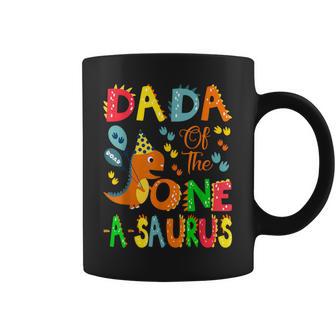Dada Of The One-A-Saurus 1St Birthday Boy Dinosaur Lover Coffee Mug - Thegiftio UK