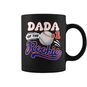 Dada Rookie Of Year 1St Birthday Baseball Theme Matching Coffee Mug - Monsterry UK